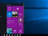 This is the all-new Start menu in Windows 10