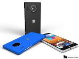 Microsoft Lumia 950 XL, front and back views
