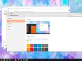 Windows 10 color settings screen