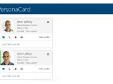 Office UI Fabric, info card component