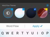 Word Flow on iPhone