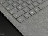 Microsoft Surface Laptop Alcantara keyboard