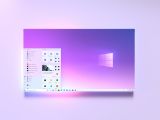 New Windows 10X-inspired Start menu