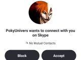 New Skype version on Android