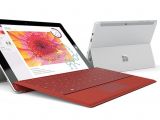 Microsoft Surface 3 red keyboard