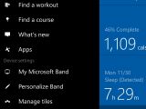 Microsoft Health on Windows 10 Mobile