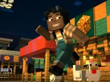 Black female Jesse in Minecraft: Story Mode