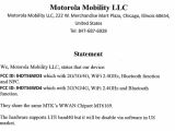 FCC certification for Moto E4 Plus