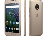 Moto G5 Plus front and back view