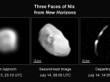 Pluto's moon Nix seen by New Horizons