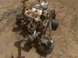 Curiosity selfie on Mars