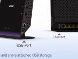 NETGEAR D6400 USB port