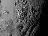 Mountain range on dwarf planet Pluto