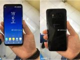 Samsung Galaxy S8 front and back view