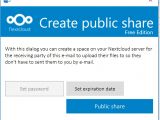 Create public share