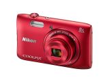 Nikon COOLPIX S3600 red camera