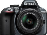 Nikon D3300 (grey) front view