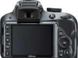 Nikon D3300 (grey) back view