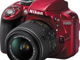 Nikon D3300 (red) angle view