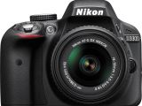 Nikon D3300 (black) front view