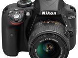 Nikon D3300 (black) top view