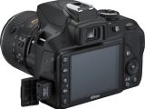 Nikon D3300 (black) back view