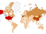 Geographical distribution of exposed NFS servers