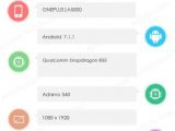 OnePlus 5 listing on AnTuTu