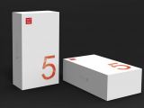 OnePlus 5 retail box design with logo