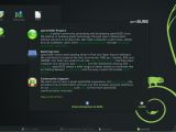 openSUSE 12.3 welcome screen