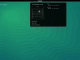 openSUSE 13.2 with the calendar