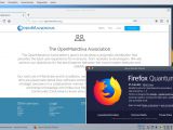 OpenMandriva Lx 3.03 with Firefox Quantum