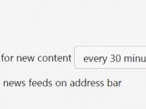 Easy to add news feeds from websites