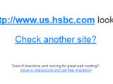DDoS attack on HSBC US