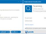 Panda Internet Security 2016: Run three scan types