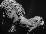 A view of Comet 67P/Churyumov-Gerasimenko