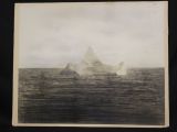 Photo said to show the iceberg that hit the Titanic