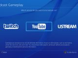 PlayStation 4 firmware update 3.0 streaming options