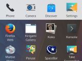 KDE Mobile UI example