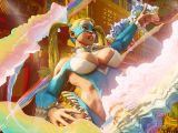 Colorful R. Mika in Street Fighter V