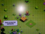 Clash of Clans running (very well)