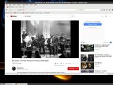 RaspArch’s desktop – YouTube running
