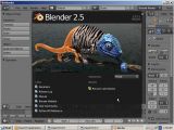 Blender 2.57b running within ReactOS