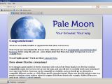 Pale Moon browser on ReactOS