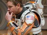 Astronaut Mark Watney in his spacesuit