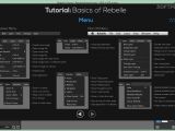 Learn the basics of Rebelle using the built-in tutorial