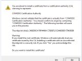 Popup through which Retefe asks for permission to install a root certificate