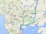 823 kilometers and approximately 9 hours and a half with no stops
