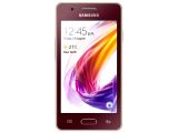 Samsung Z2 red wine variant front view