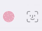 Apple's Touch ID and Face ID icons
